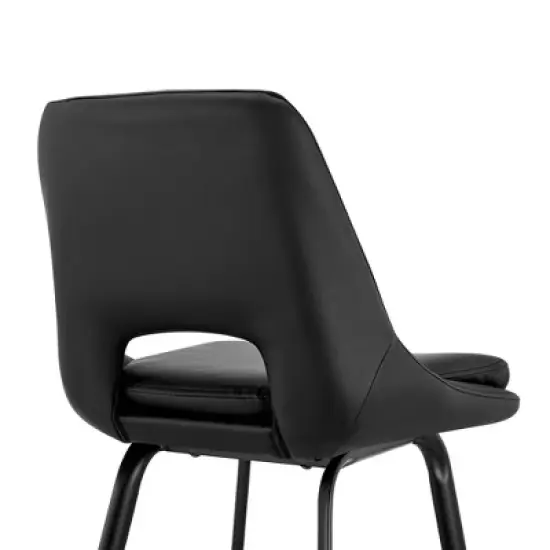 26" Carise Swivel Counter Height Barstool - Armen Living image {6}