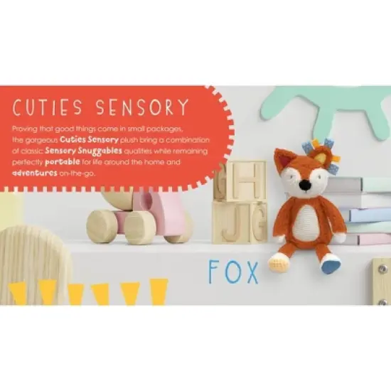 Make Believe Ideas Cutie Snuggables Easter Plush Stuffed Animal - Fox image {3}