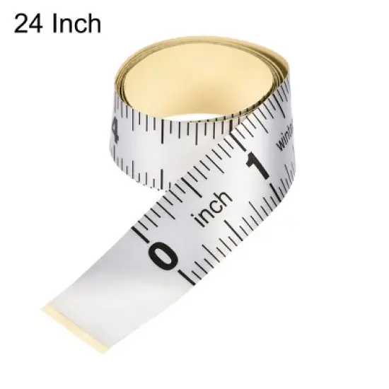 Unique Bargains Self-Adhesive Peel and Stick Waterproof Measuring Tape image {1}