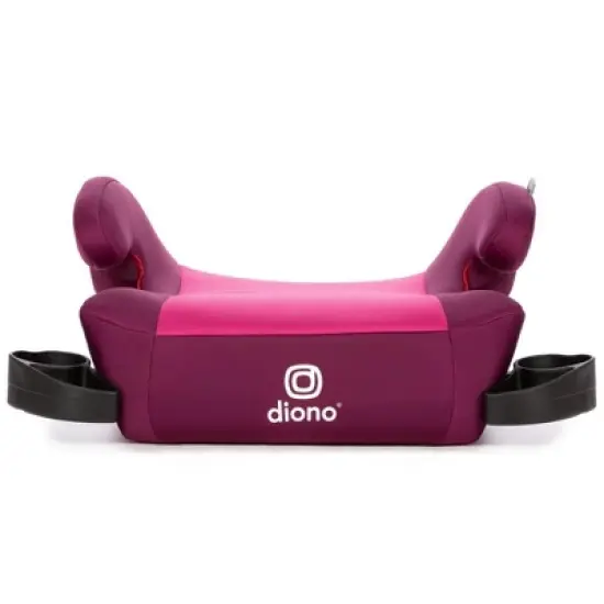 Diono Solana 2 No Latch Pack of 2 Backless Booster Car Seats, Pink/Blue image {2}