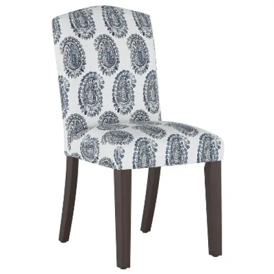 Alex Camel Back Dining Chair in Damask - Skyline Furniture image {7}