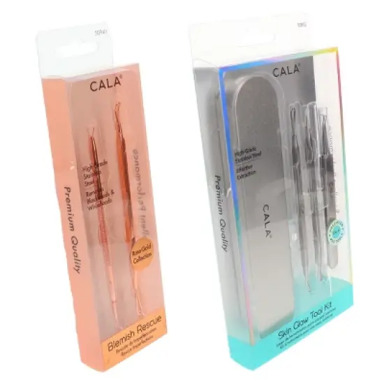 CALA Rose Gold Blemish Rescue Kit 2 pc & Skin Glow Tool Kit 3 ct Combo Pack image {5}