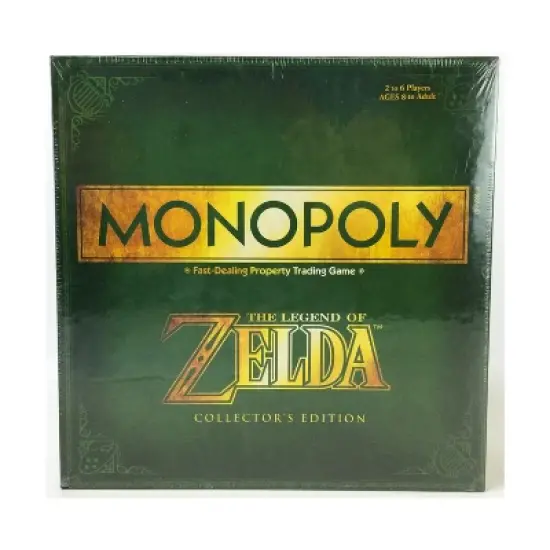 Monopoly - The Legend of Zelda Collector's Edition (Gamestop Exclusive Edition) Board Game image {1}