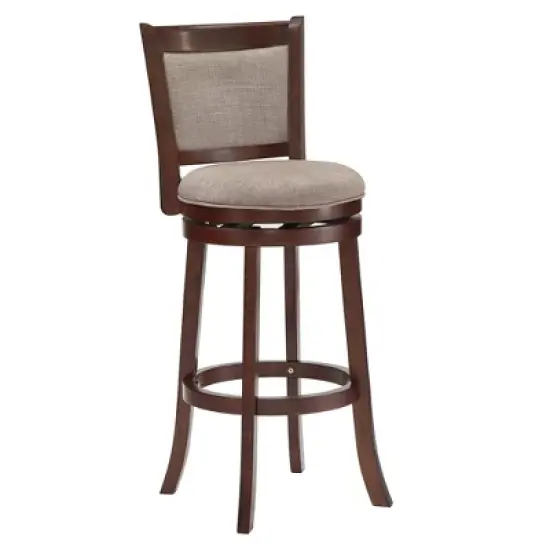 29" Piacenza Swivel Barstool Smoke - Inspire Q image {3}