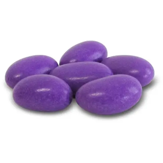 Purple Jordan Almonds by Its Delish, Sugared Almond Nut with Sweet Hard Candy Coating image {6}