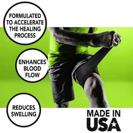 Strive Elastic Compression Therapy Wrap, for Muscle Recovery and Joint Pain Relief image {2}