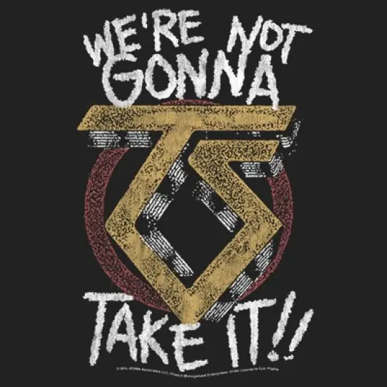 Junior's Twisted Sister We're Not Gonna Take It!! Festival Muscle Tee image {1}
