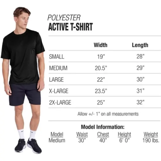 Men's Lewis University Men's Sport Active T-Shirt image {5}