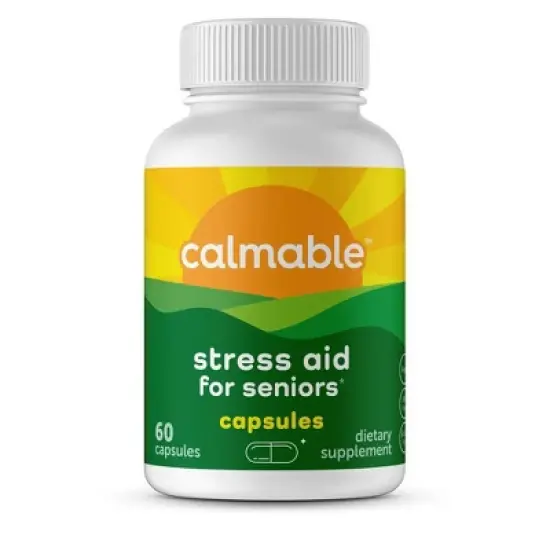 Calmable Stress Relief for Seniors - Capsules - 60 ct. image {3}