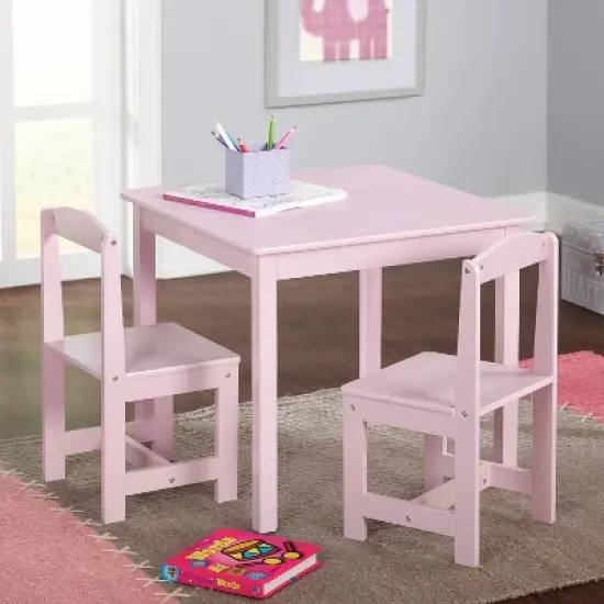3pc Madeline Kids' Table and Chair Set - Buylateral image {4}