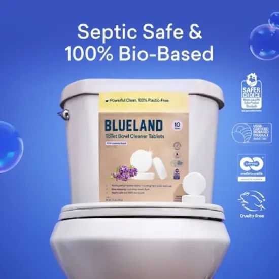 Blueland Wild Lavender Toilet Bowl Cleaning Tablets - 10ct image {6}