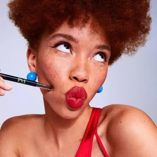 PYT Beauty Brow Goals Vegan Eyebrow Pencil - Black - 0.006oz image {3}