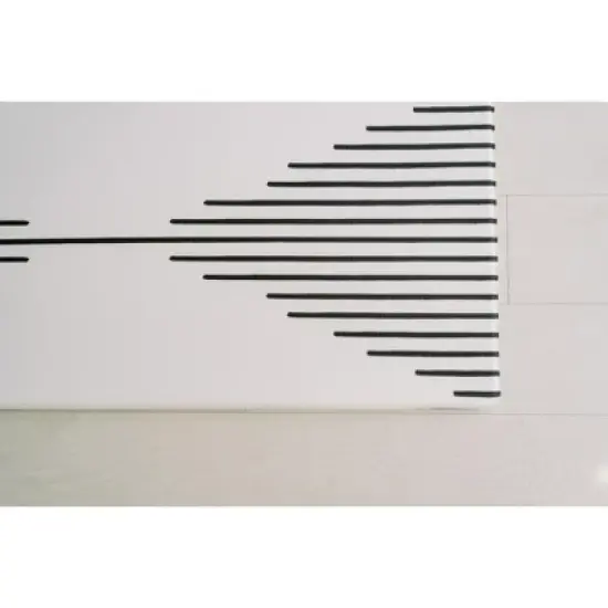 Wander & Roam Reversible Baby PlayMat - Large, Art Deco Inspired&nbsp;Design - Black and White image {6}