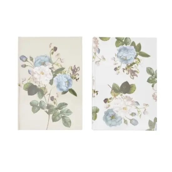 Paper Junkie 2 Pack Dotted A5 Hardcover Floral Journal Notebook for Writing, 5.5 x 8 In image {5}