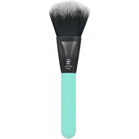 MODA Brush Pro Full Face 13pc Makeup Brush Set with Wrap, Includes Flat Powder, Highlight, and Crease Makeup Brushes image {6}