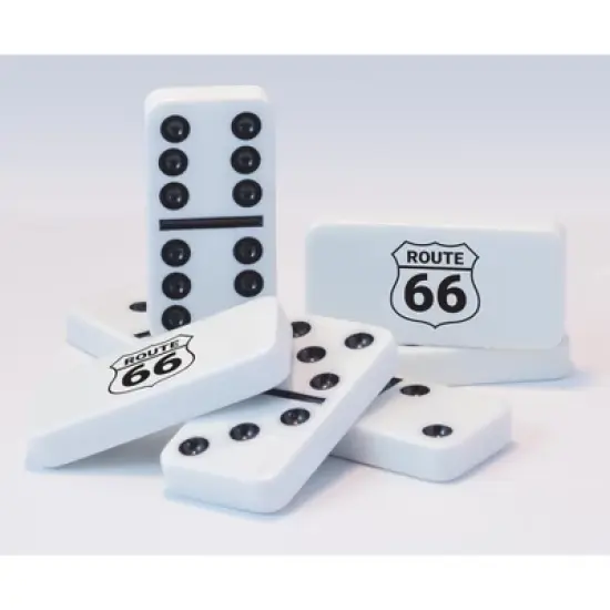 MasterPieces Officially Licensed Route 66 Caf&eacute; 28 Dominoes Game for Families image {2}
