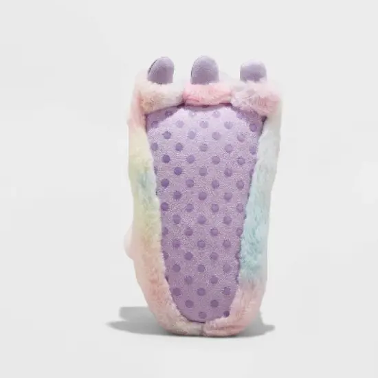 Toddler Girls' Tie-Dye Monster Foot Slippers - Cat & Jack&trade; image {3}