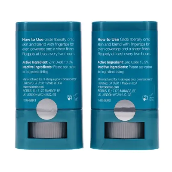 Colorescience Sunforgettable Total Protection Sport Stick SPF 50 0.63 oz 2 Pack image {3}
