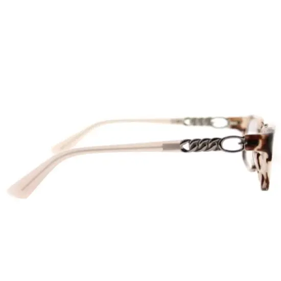 Guess  055 Womens Rectangle Eyeglasses Pink Havana 51mm image {2}