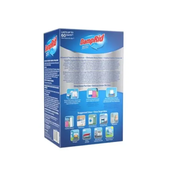 DampRid Moisture Absorber Hanging Bag - Fresh Scent - 46.2oz/3pk image {1}