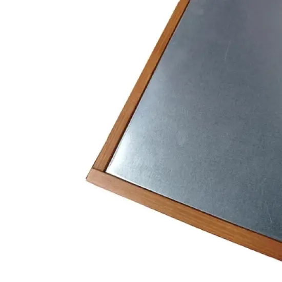 Potting Bench with Storage Cabinet, Outdoor Garden Workstation with Metal Tabletop, Ventilated Doors, Patio Tool Organizer-The Pop Home image {6}