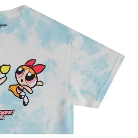 Men's Powerpuff Girls Classic Shirt - Powerpuff Girls Short Sleeve Tee Shirt - Blossom Bubble and Buttercup Mojo Jojo T-Shirt (X-Large) image {3}