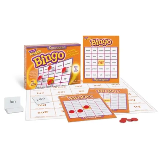TREND Synonyms Bingo Game image {2}