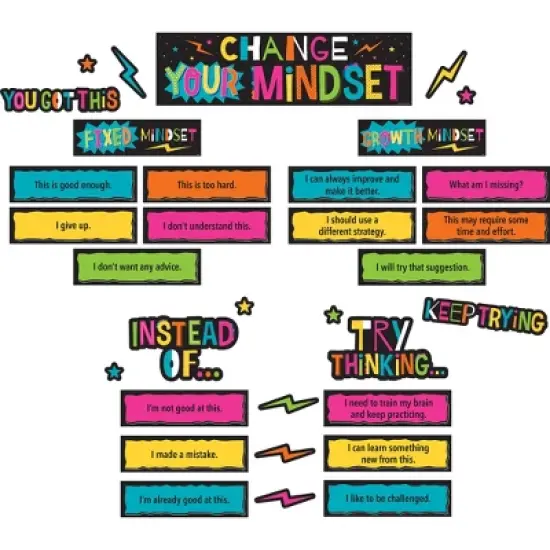 Teacher Created Resources&reg; Change Your Mindset Mini Bulletin Board Set image {2}