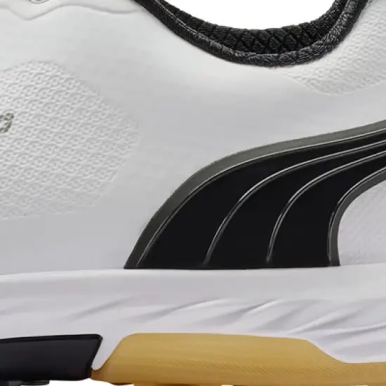 Puma Men's Alphacat Nitro Spikeless Golf Shoes - White/Black/Gum image {2}