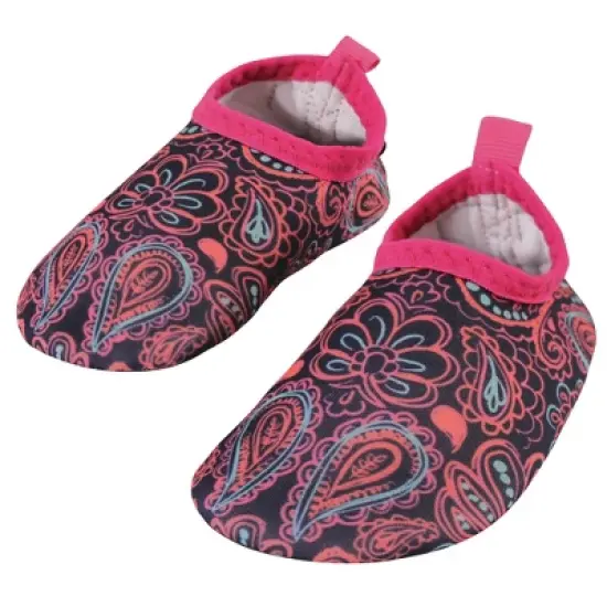 Hudson Baby Infant and Toddler Water Shoes for Sports, Yoga, Beach and Outdoors, Paisley Punch image {3}