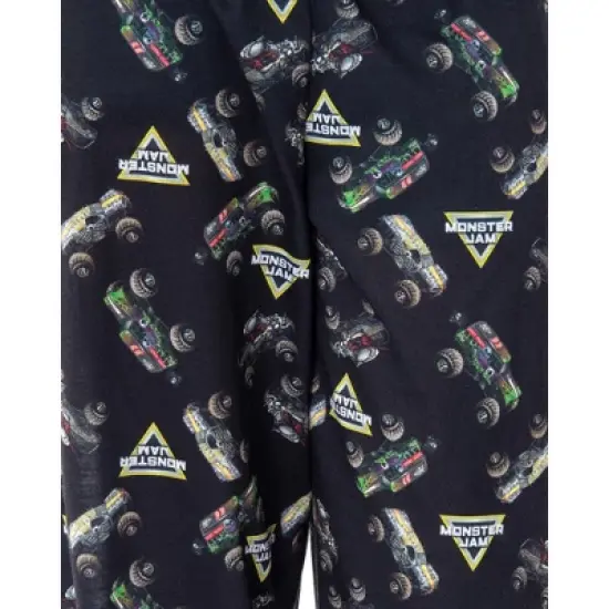 Monster Truck Boys' Skull Throttle Monster Jam Pajama Set image {2}