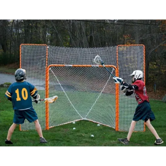 EZ Goal Lacrosse Backstop Rebounder image {1}