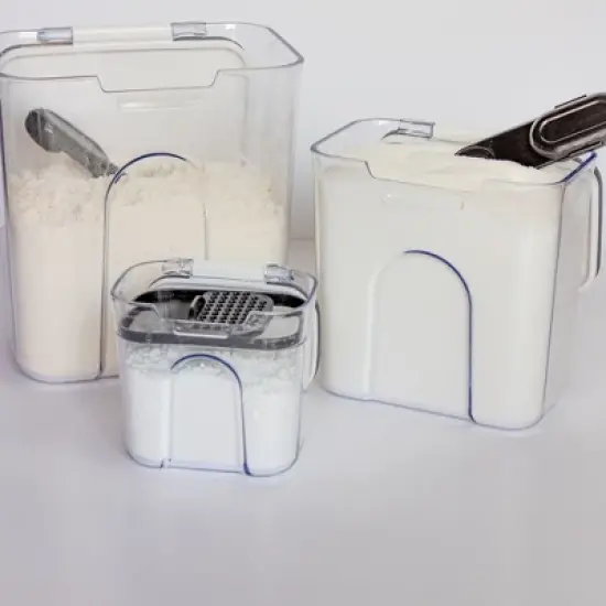 Cheer Collection Set of 3 Airtight Baking Containers image {5}