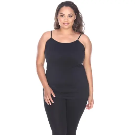 Women's Plus Size Tank Top - One Size Fits Most Plus - White Mark image {3}