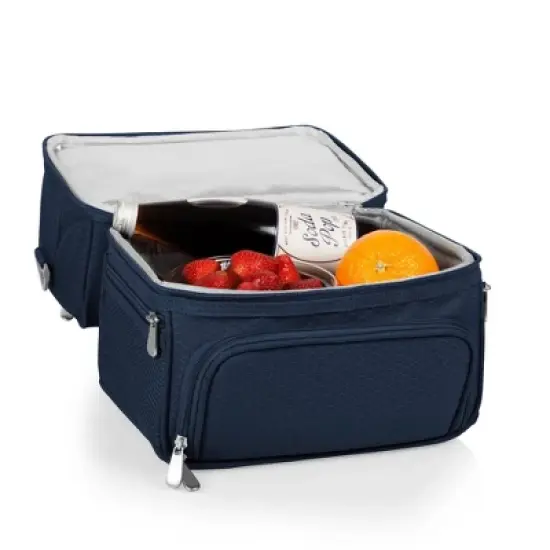 NCAA Michigan Wolverines Pranzo Dual Compartment Lunch Bag - Blue image {2}