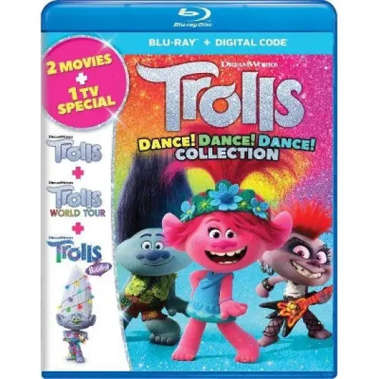 Trolls Dance! Dance! Dance! Collection (Blu-ray)(2021) image {1}