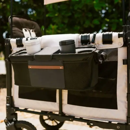 WONDERFOLD Parent Console with Insulated Stroller Cup Holders - Large image {5}