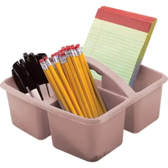 Teacher Created Resources&reg; Plastic Storage Caddy, Light Mauve, Pack of 6 image {3}