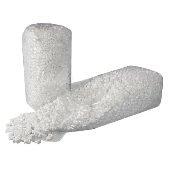 UOFFICE 7 Cubic Feet White Packing Peanuts for Packaging, Shipping, and Void Fill image {4}