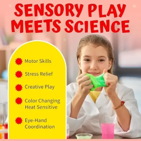 Playbees Heat Color Change Putty - 12pk - 0.5 Oz. image {4}