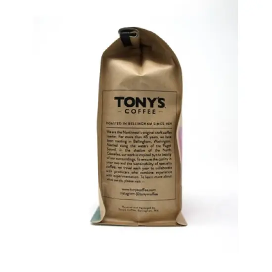 Tony's Coffee Mexico Chiapas Medium Dark Roast Whole Bean Coffee - 12oz image {3}