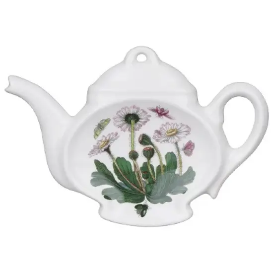 Portmeirion Botanic Garden Teapot-Shaped Spoon Rest image {2}