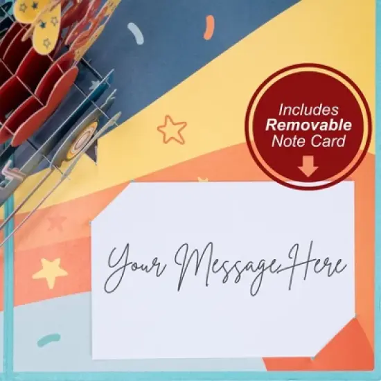 Paper Love 3D Happy Fathers Day Pop Up Card image {4}