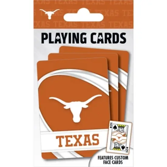 MasterPieces Officially Licensed NCAA Texas Longhorns Playing Cards - 54 Card Deck for Adults image {4}