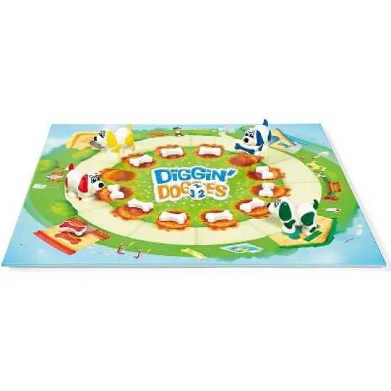 Game Zone Diggin&rsquo; Doggies Board & Memory Game for Children ages 3 and above image {2}