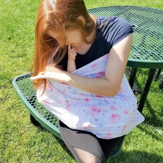 KeaBabies Baby Car Seat Cover, All-in-1 Nursing Cover, Car Seat Covers for Babies, Infant Car Seat Cover image {3}