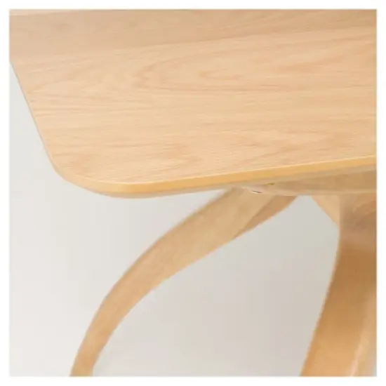 Salli Rectangular Dining Table - Natural Oak - Christopher Knight Home image {2}