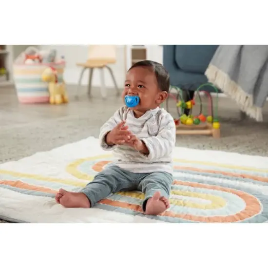 NUK Classic Pacifiers Value Pack 0-6 Months - Neutral - 5pk image {1}