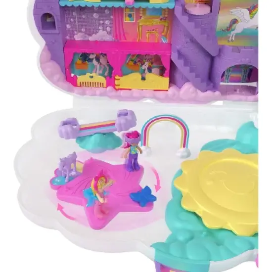 Polly Pocket Rainbow Unicorn Salon Compact image {2}
