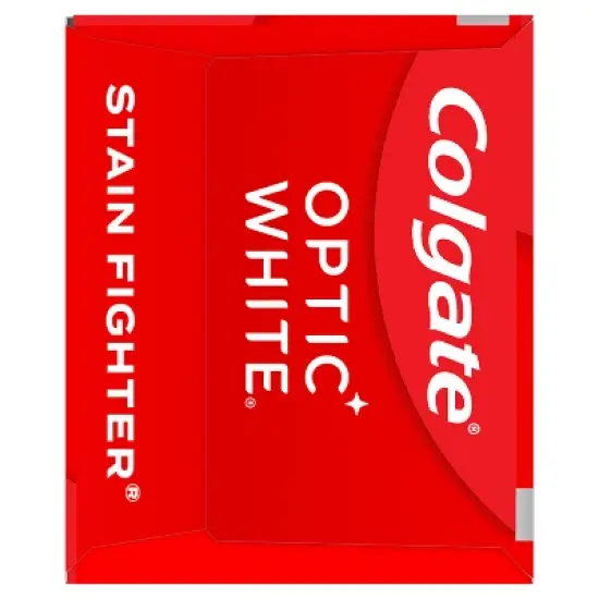 Colgate Optic White Stain Fighter Teeth Whitening Toothpaste - Clean Mint - 4.2oz image {14}